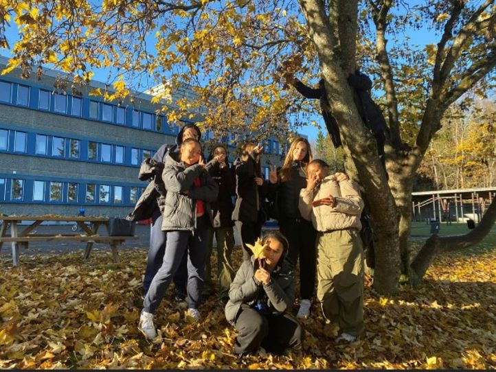 Elever på matematikkurs